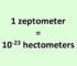 Convert Zeptometer to Hectometer