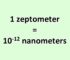 Convert Zeptometer to Nanometer