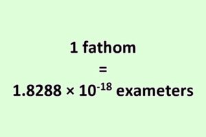 Convert Fathom to Exameter
