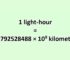 Convert Light-hour to Kilometer