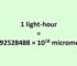 Convert Light-hour to Micrometer