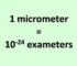 Convert Micrometer to Exameter