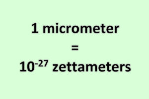 Convert Micrometer to Zettameter