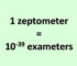Convert Zeptometer to Exameter