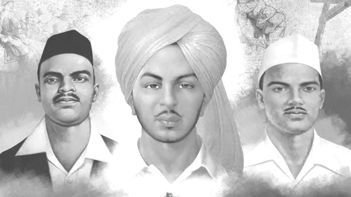 Shaheed Diwas or Martys Day of Bhagat Singh, Rajguru and Sukhdev ...