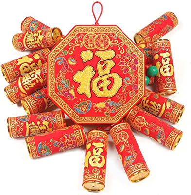 Chinese New Year of Rat Oriental Wall Door Decoration Auspicious Wishes Symbols