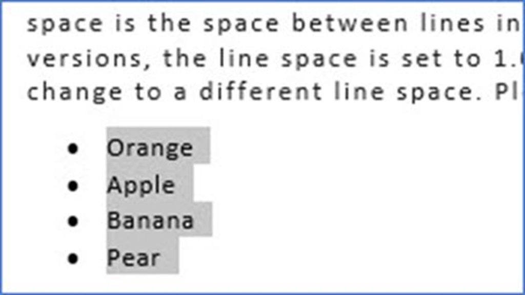 how to set spacing between lines in word