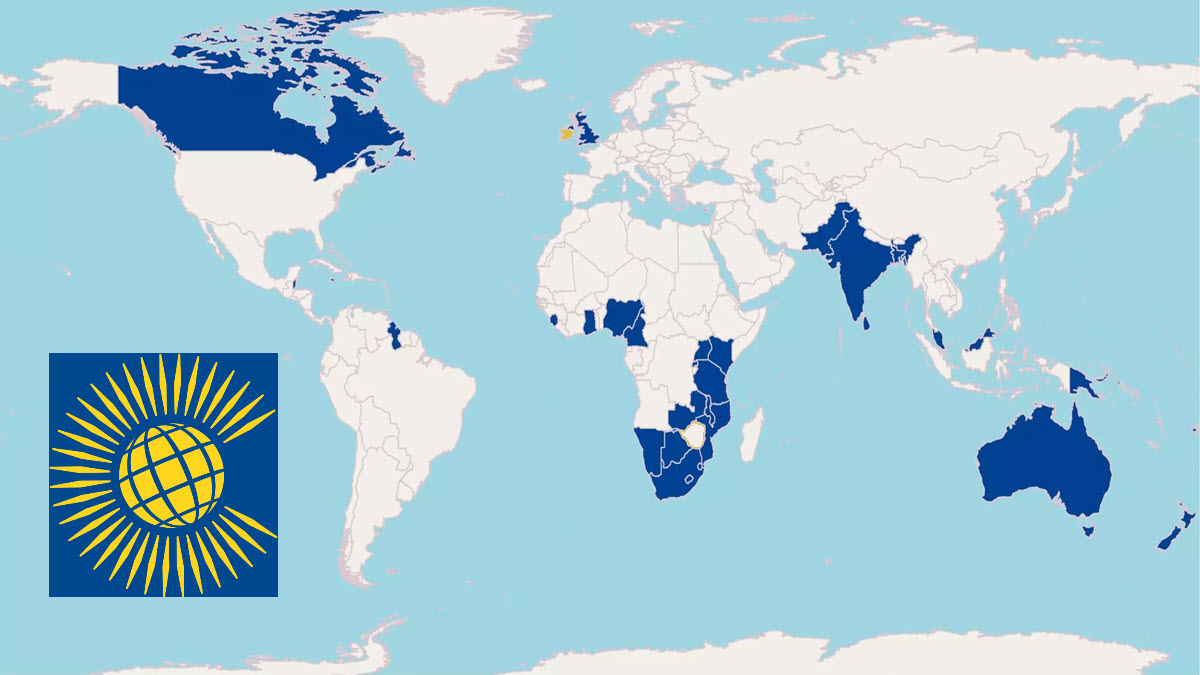Commonwealth Countries And Areas 