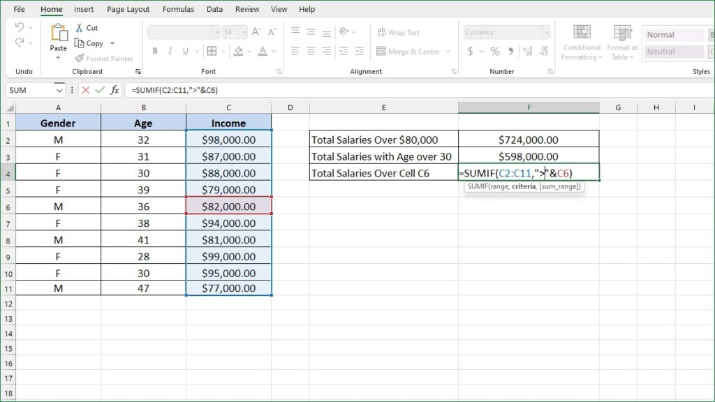 how-to-sum-numbers-greater-than-excelnotes