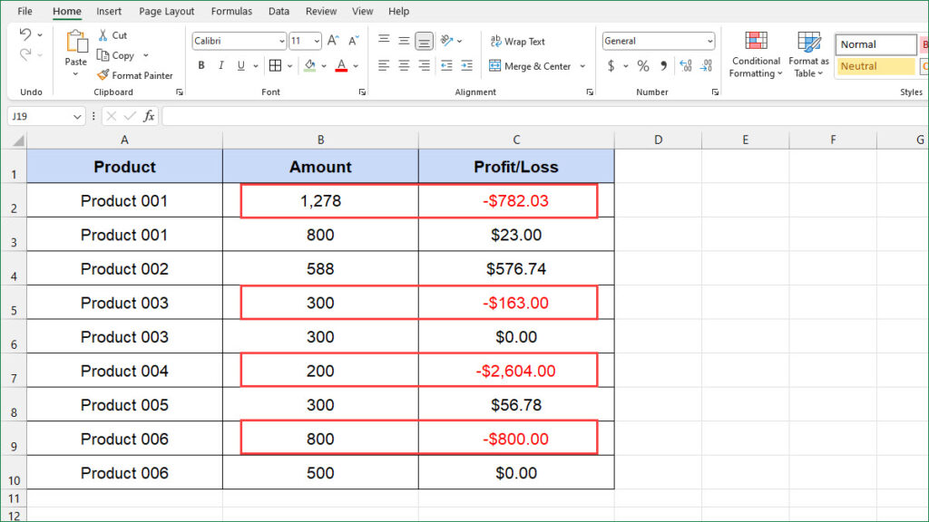 How To Sum Negative Numbers ExcelNotes