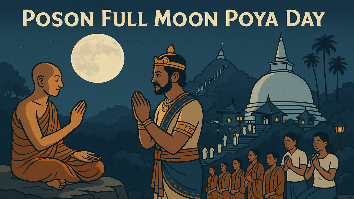 Poson Full Moon Poya Day Poson Full Moon Poya Day